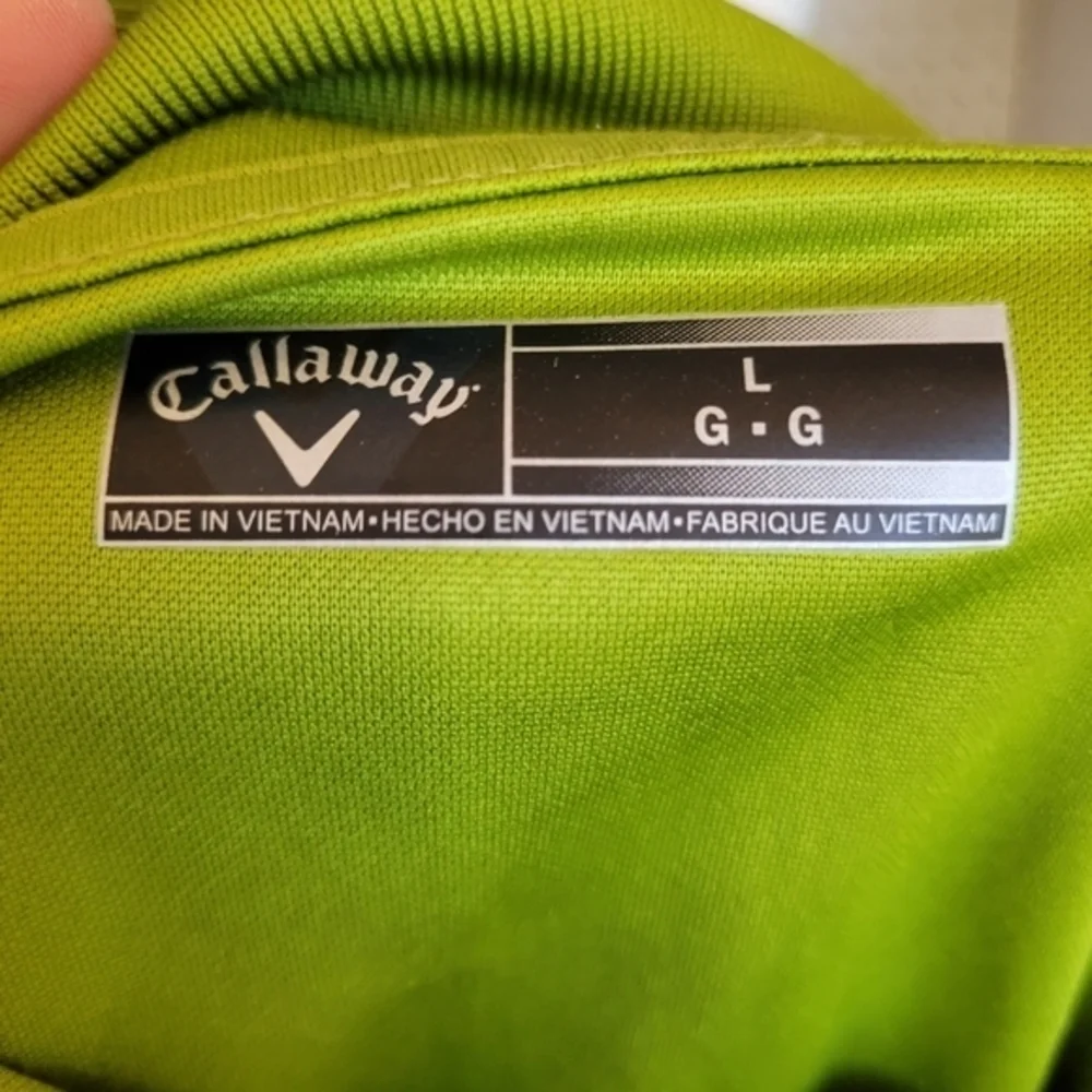Callaway green polo shirt Mens‎ size large